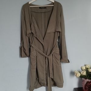 MAX Jeans-Army green Trench Jacket